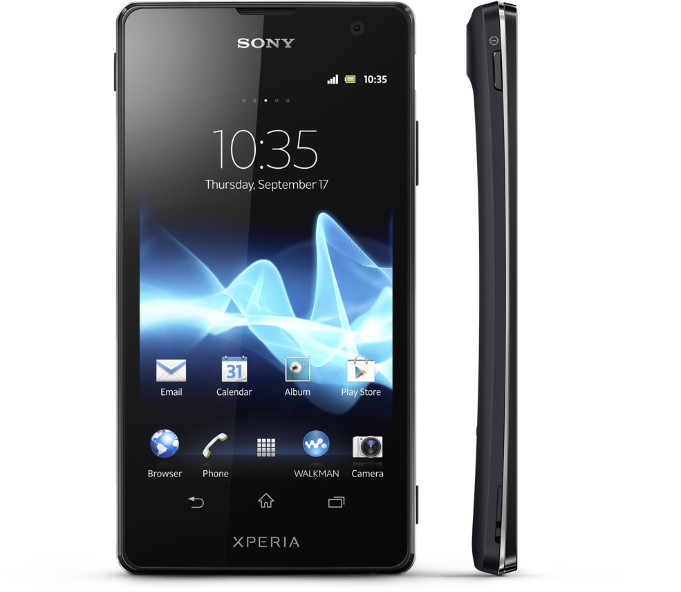 Sony Xperia Smartphone Display