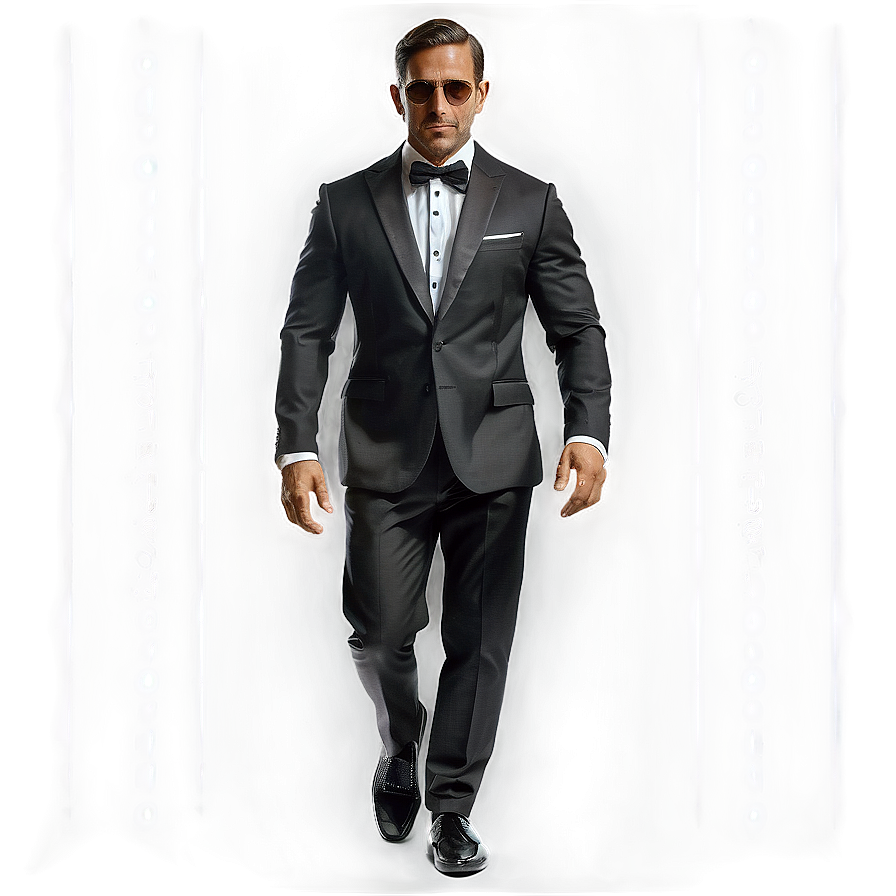 Sophisticated Black Tie Png 24