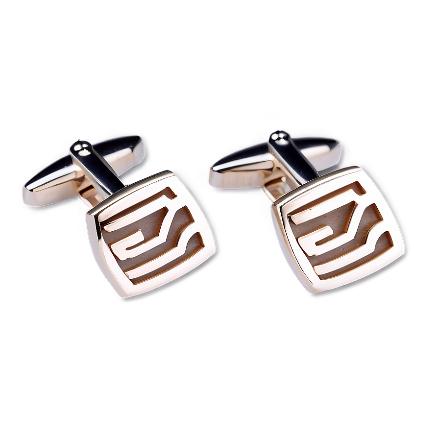 Sophisticated Cufflinks Png 06112024