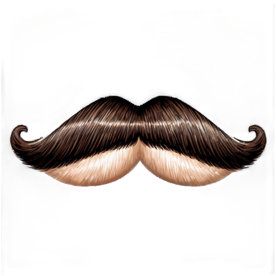 Sophisticated Pencil Mustache Png 05042024