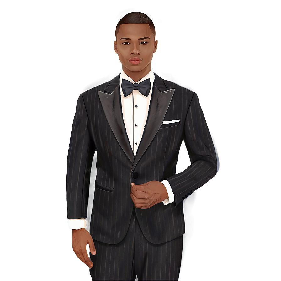 Sophisticated Tuxedo Outfit Png 05242024