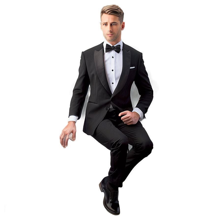 Sophisticated Tuxedo Outfit Png 67