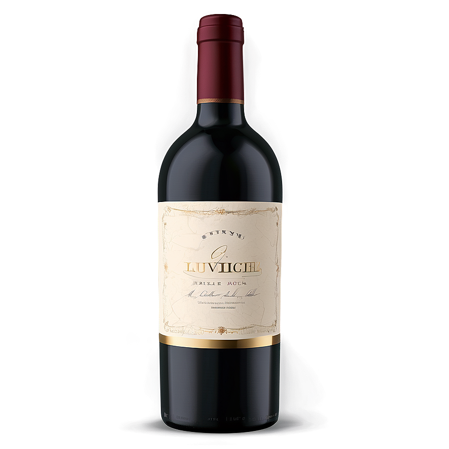 Sophisticated Wine Label Style Png Vqp87