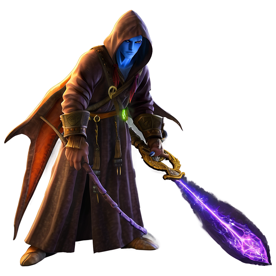 Sorcerer Staff Fantasy Png 06232024