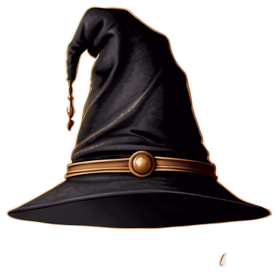 Sorting Hat With Hogwarts Castle Background Png 06202024