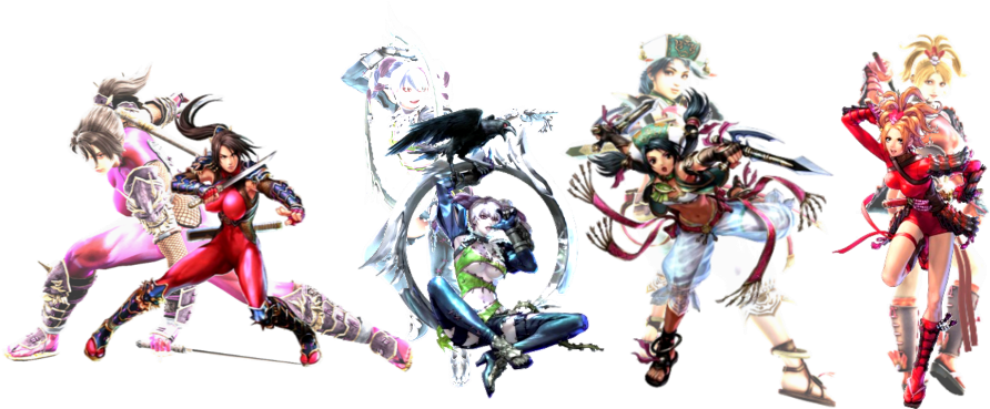 Soul Calibur Characters Action Pose