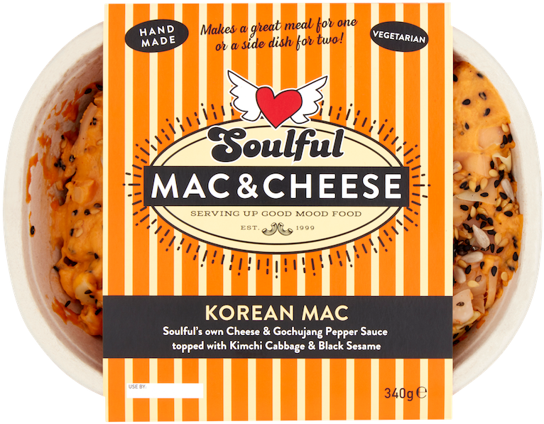 Soulful Korean Macand Cheese Packaging