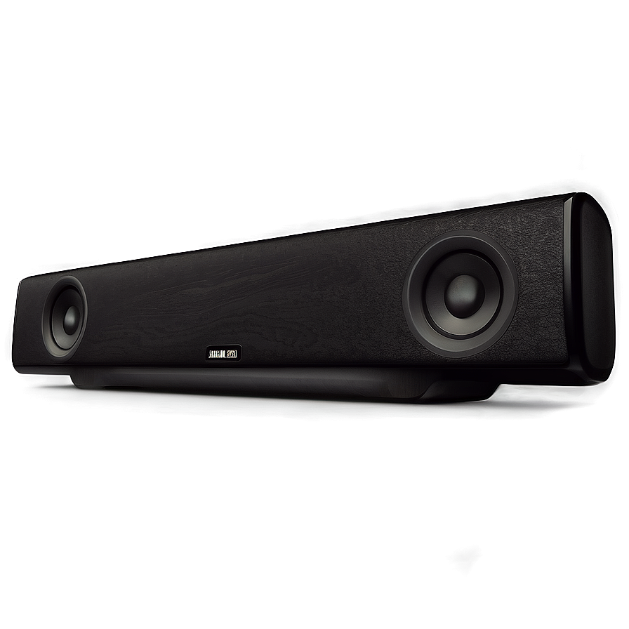 Sound Bar Black Png 06282024