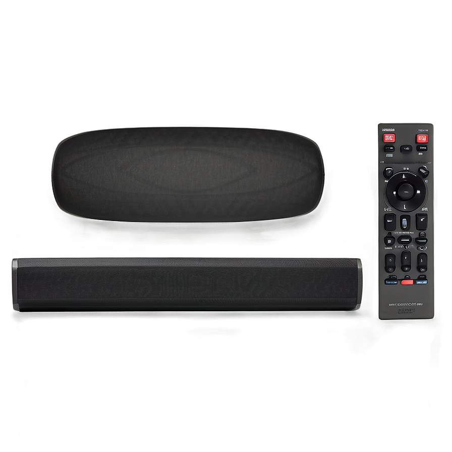 Sound Bar Black Png 06282024