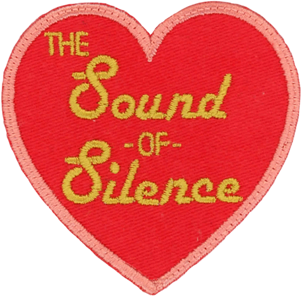 Soundof Silence Heart Patch