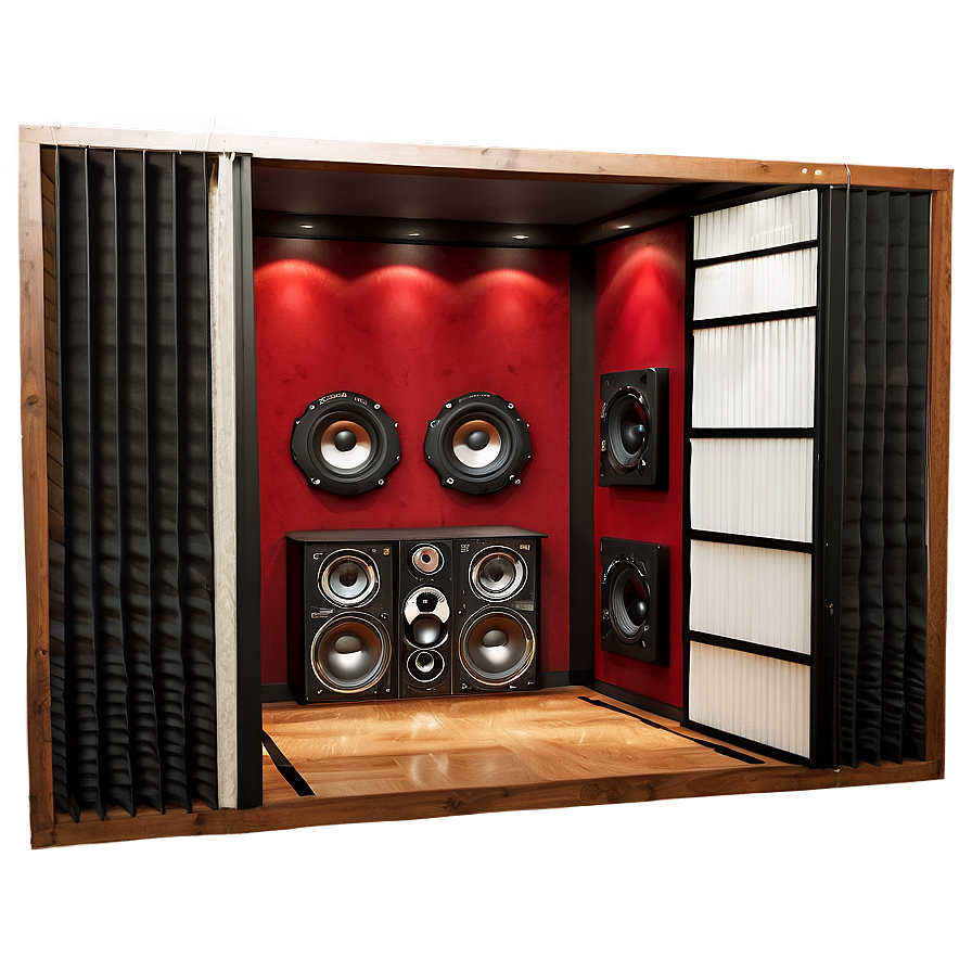 Soundproof Home Studio Png Mqu2