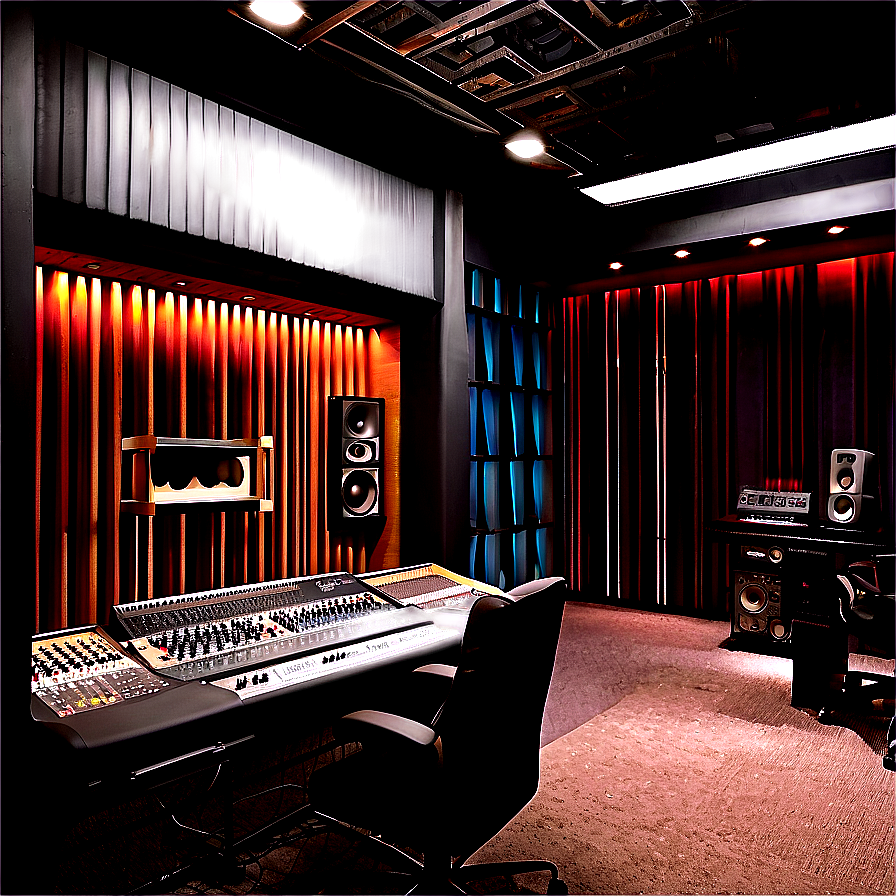 Soundproof Recording Studio Design Png Gem