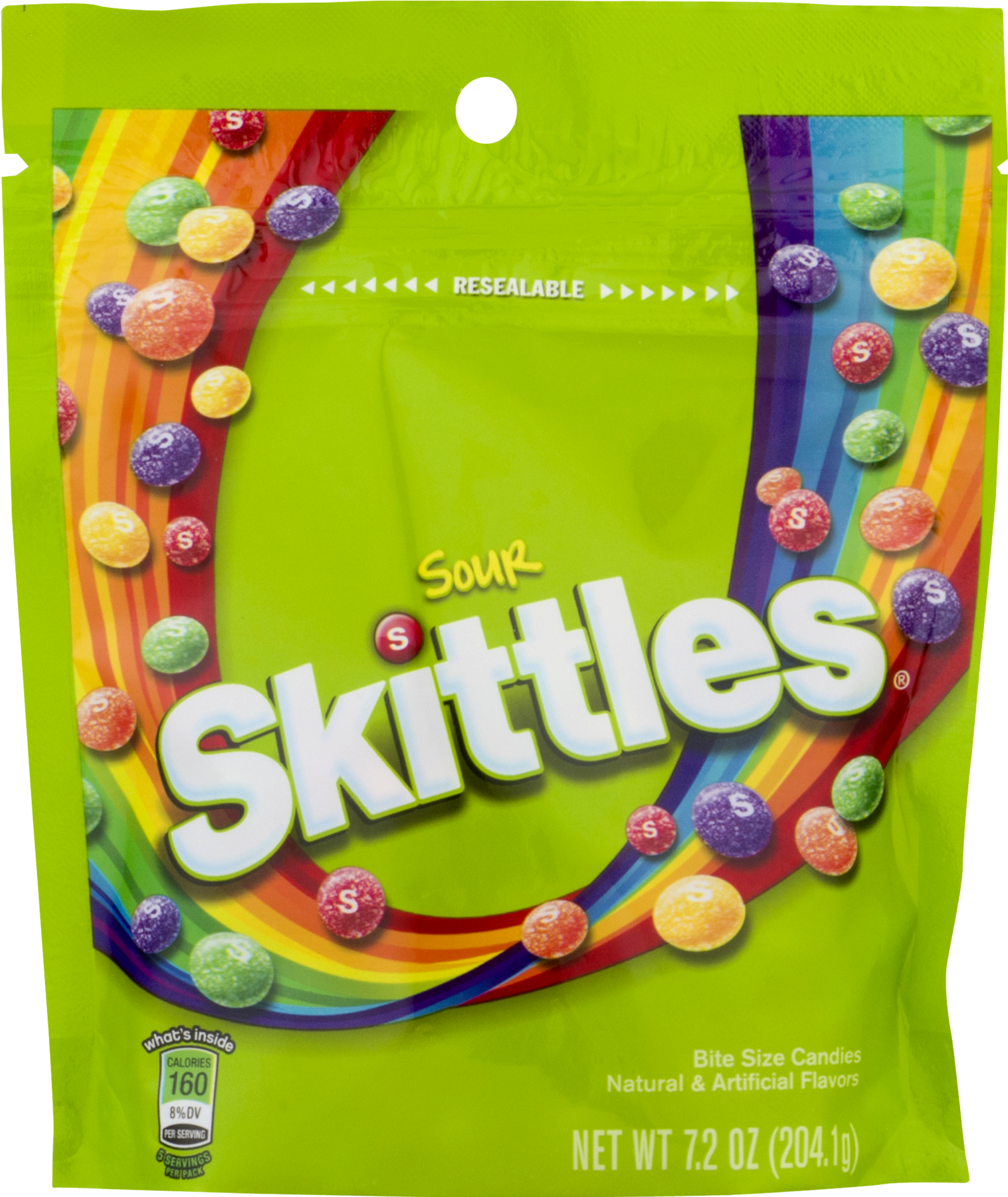 Sour Skittles Candy Package Image