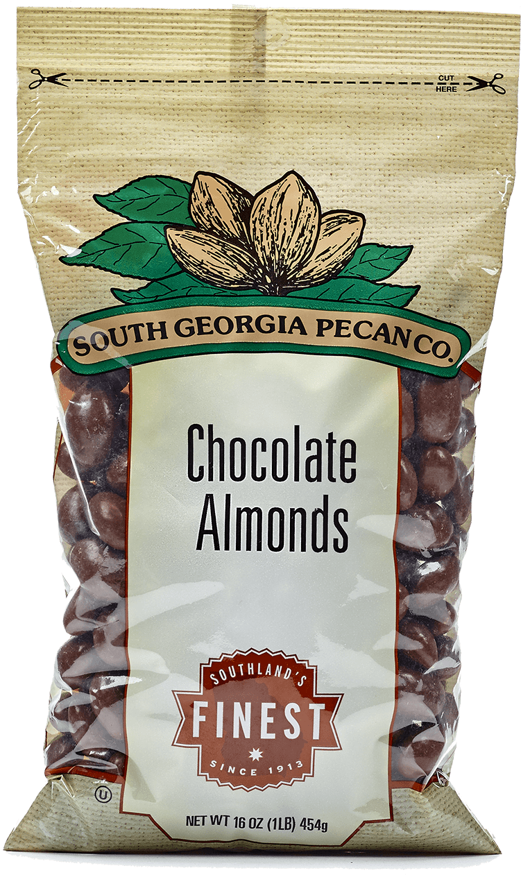 South Georgia Pecan Co Chocolate Almonds Package