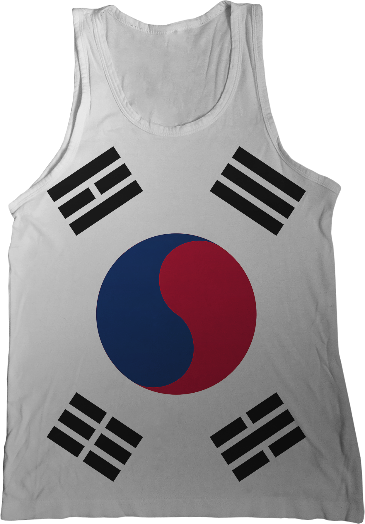 South Korean Flag Tank Top