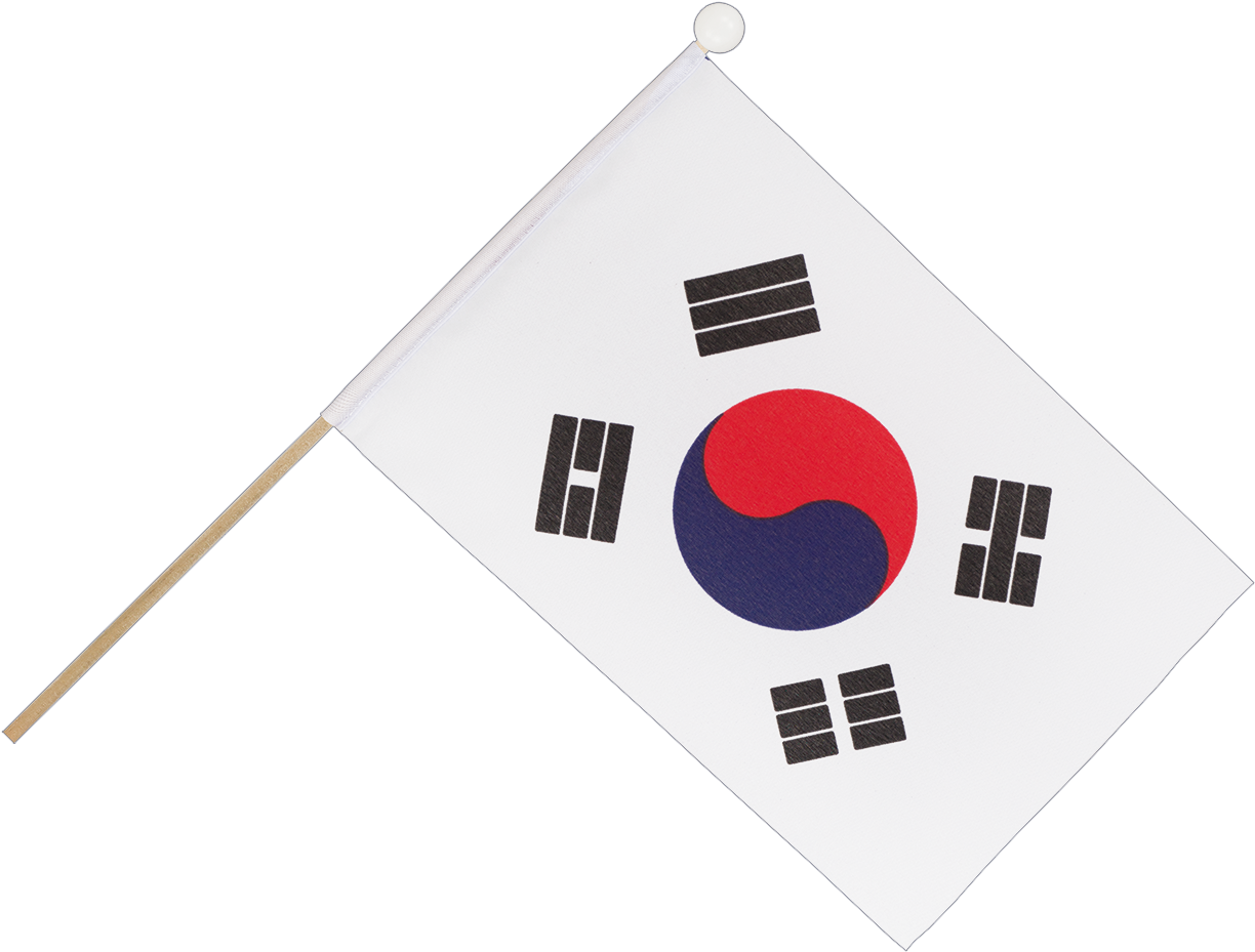 South Korean Flagon Pole