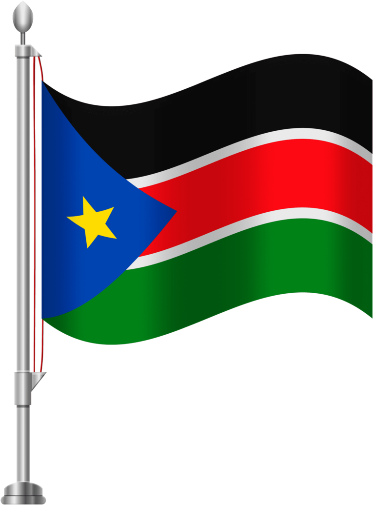 South Sudan Flagon Pole