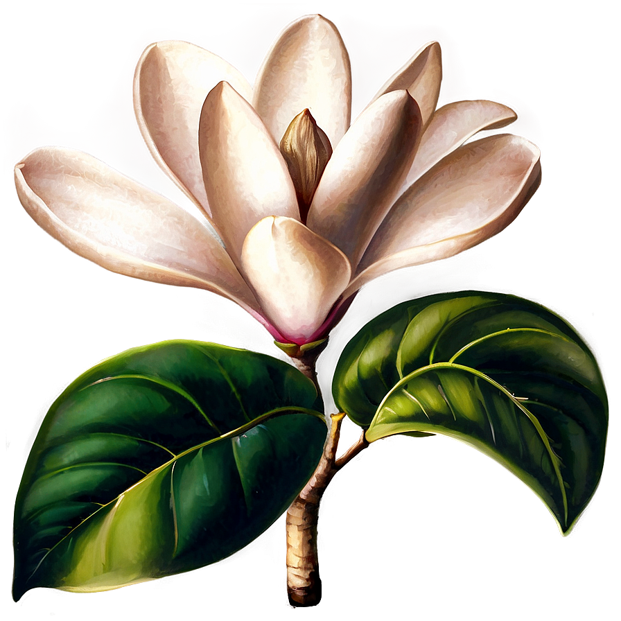 Southern Magnolia Elegance Png 06252024