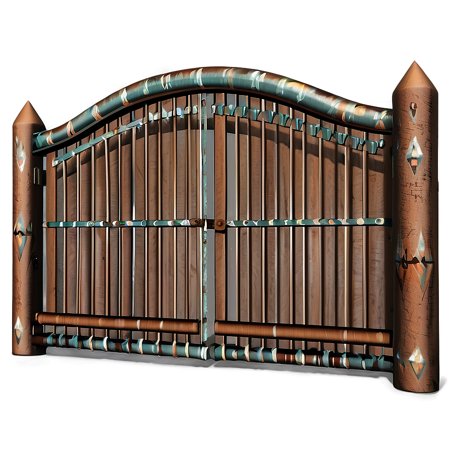 Southwestern Style Gate Png 19