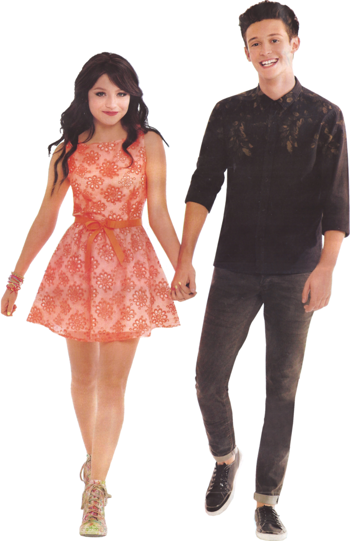 Soy Luna Characters Walking Together