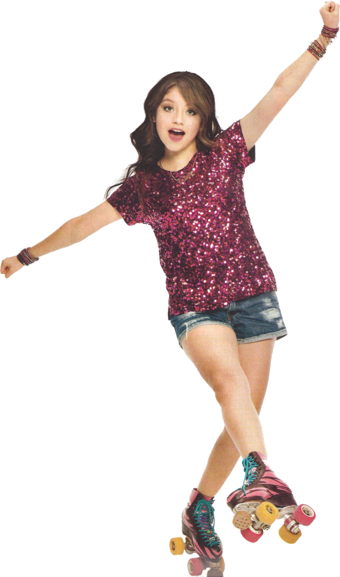 Soy Luna Skating Pose