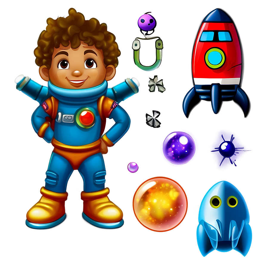 Space Explorer Characters Png 49