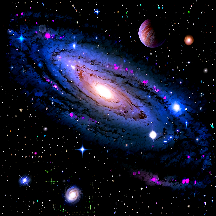 Space Galaxy Patterns Png Rgs42