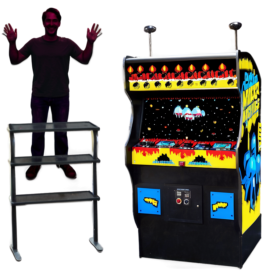 Space Invaders Arcade Game Png Tms81