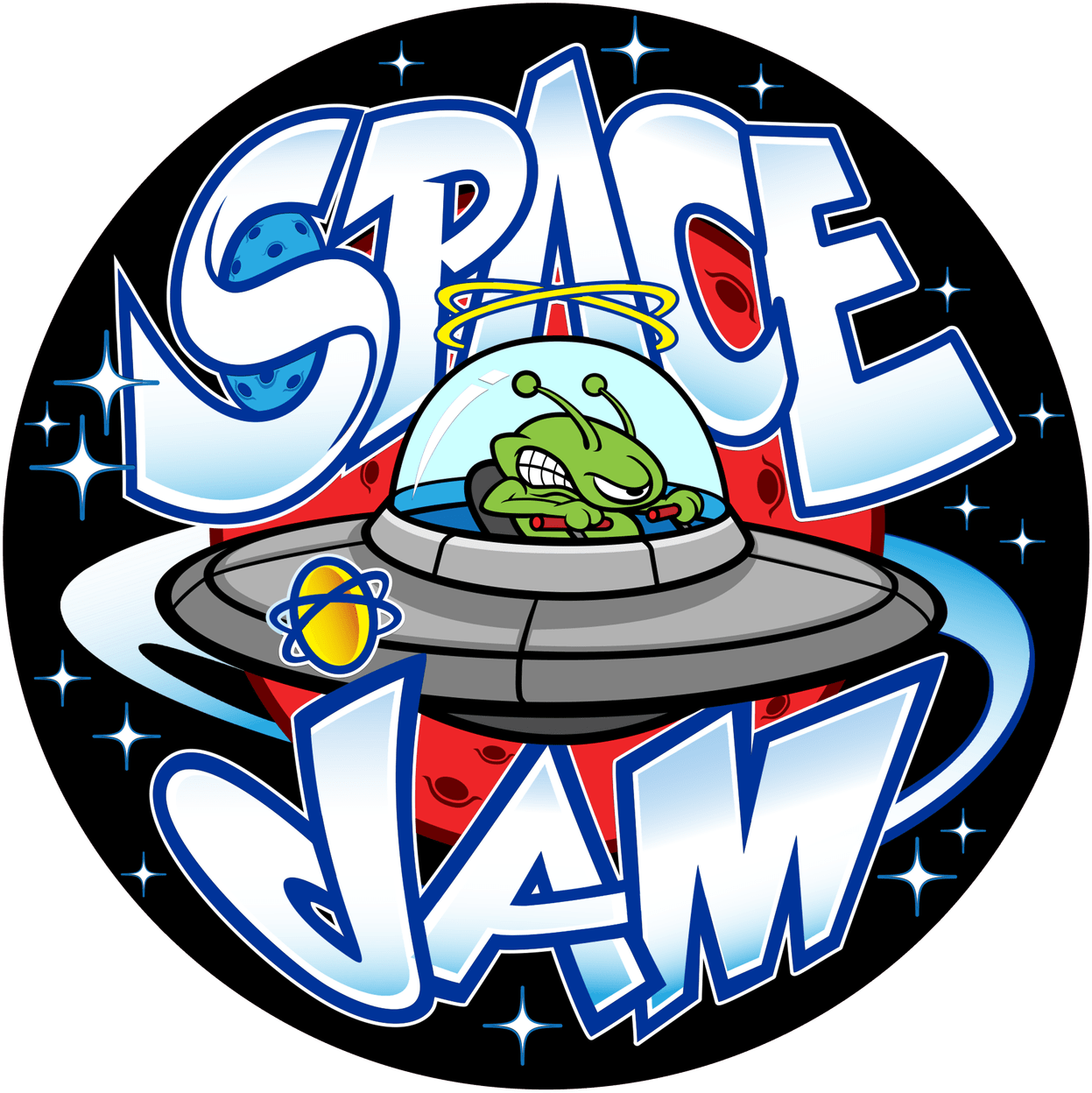 Space_ Jam_ Logo_with_ Alien_ Character