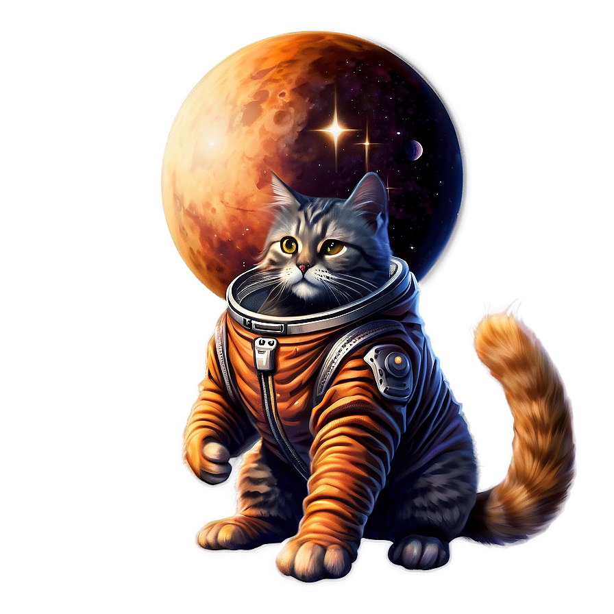 Space Myth Cat Png Gvx