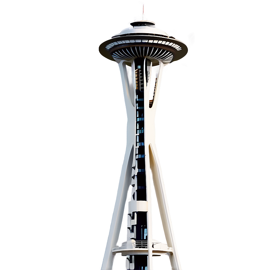 Space Needle Tower Png Leu42