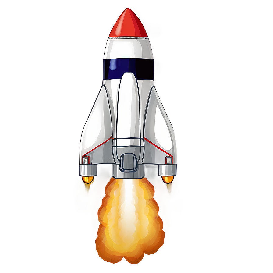 Space Rocket Png 05032024