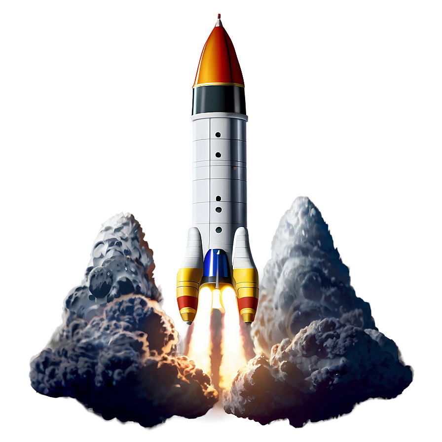 Space Rocket Png 17