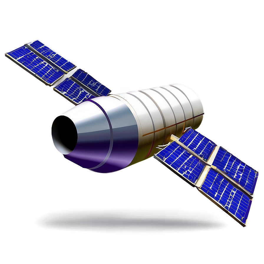 Space Satellite Illustration Png 05252024