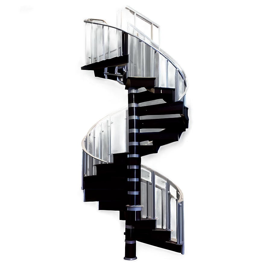 Space-saving Spiral Stairs Png Mub