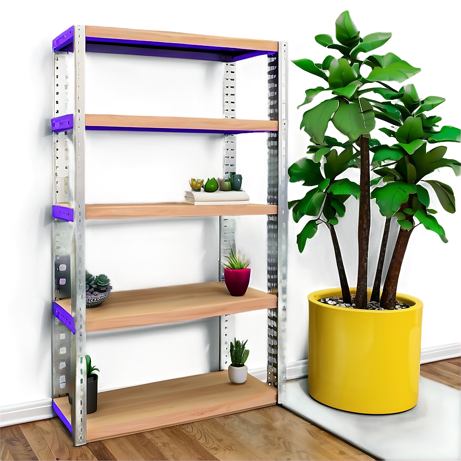 Space-saving Wall Shelf Png 06282024