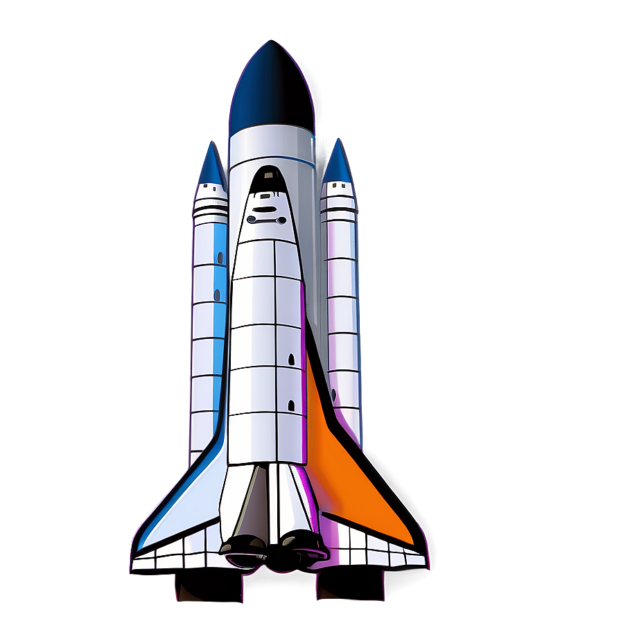 Space Shuttle Rocket Clipart Png Uvf8