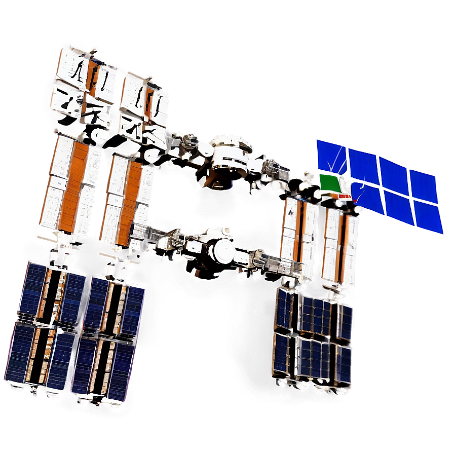 Space Station Night View Png 99