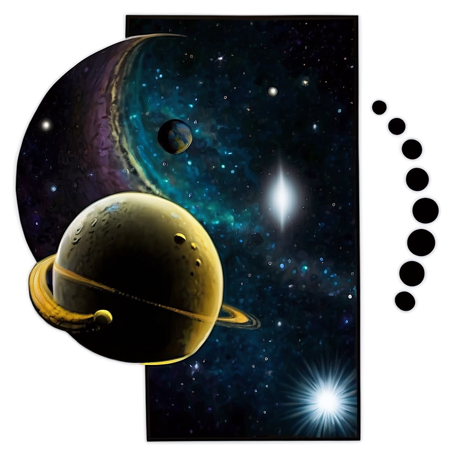 Space Themed Wall Art Png 06292024