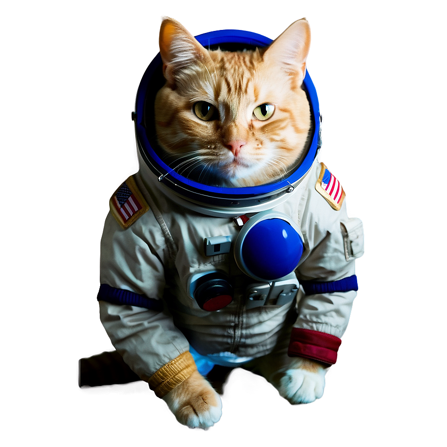 Space Traveler Cat Png Qym18