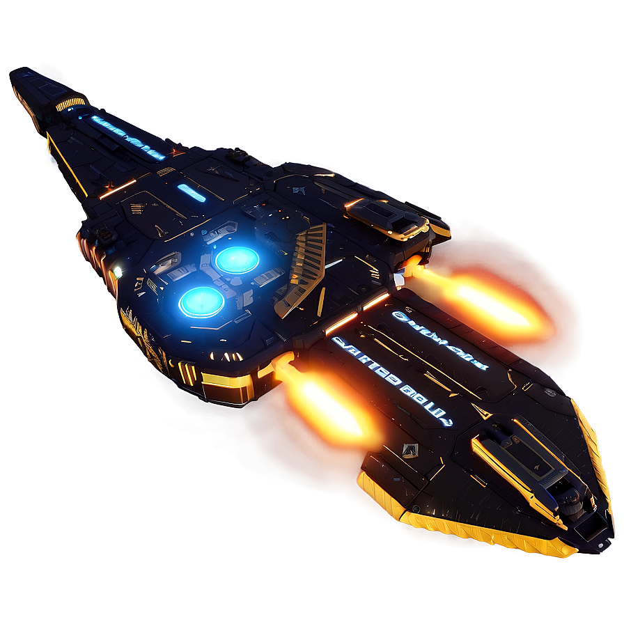 Spacecraft In Sci-fi Battle Png 06292024