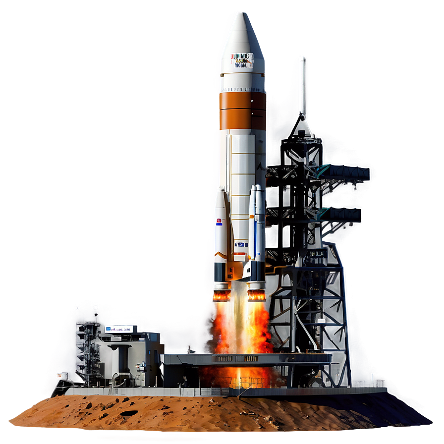 Spacecraft Launchpad Png 06292024