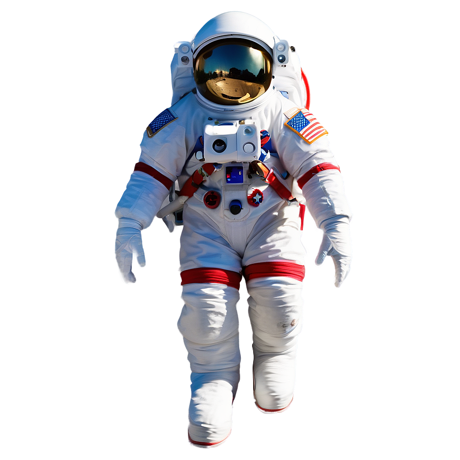 Spaceman Orbiting Earth Png 1