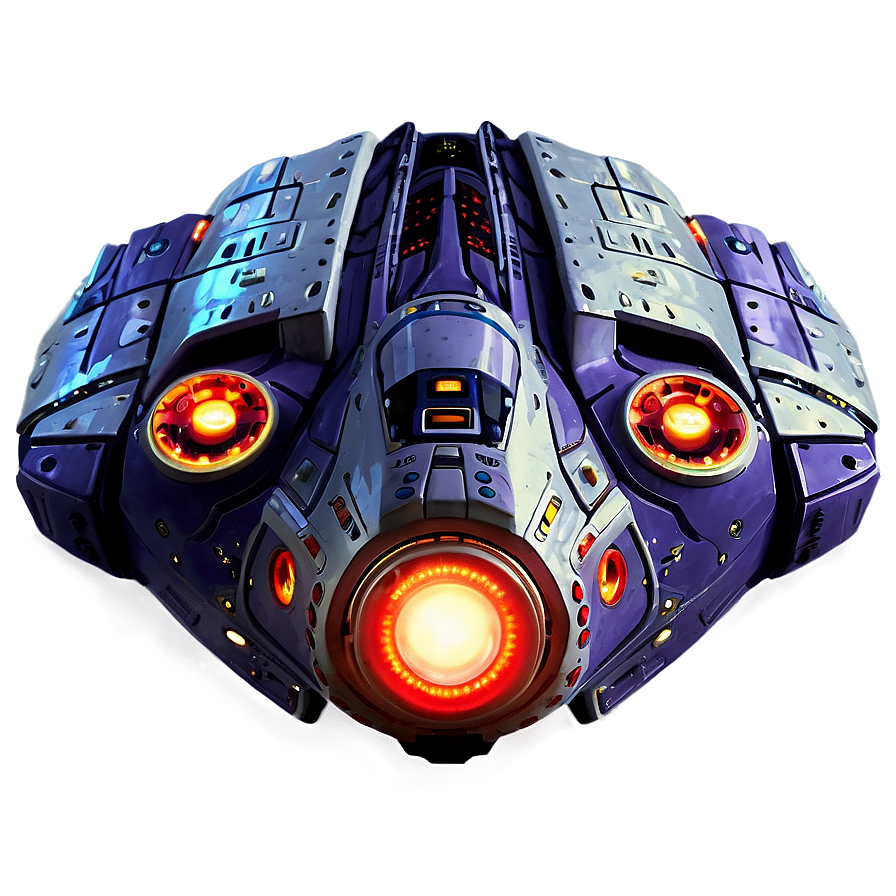 Spaceship With Force Field Png Hkp82