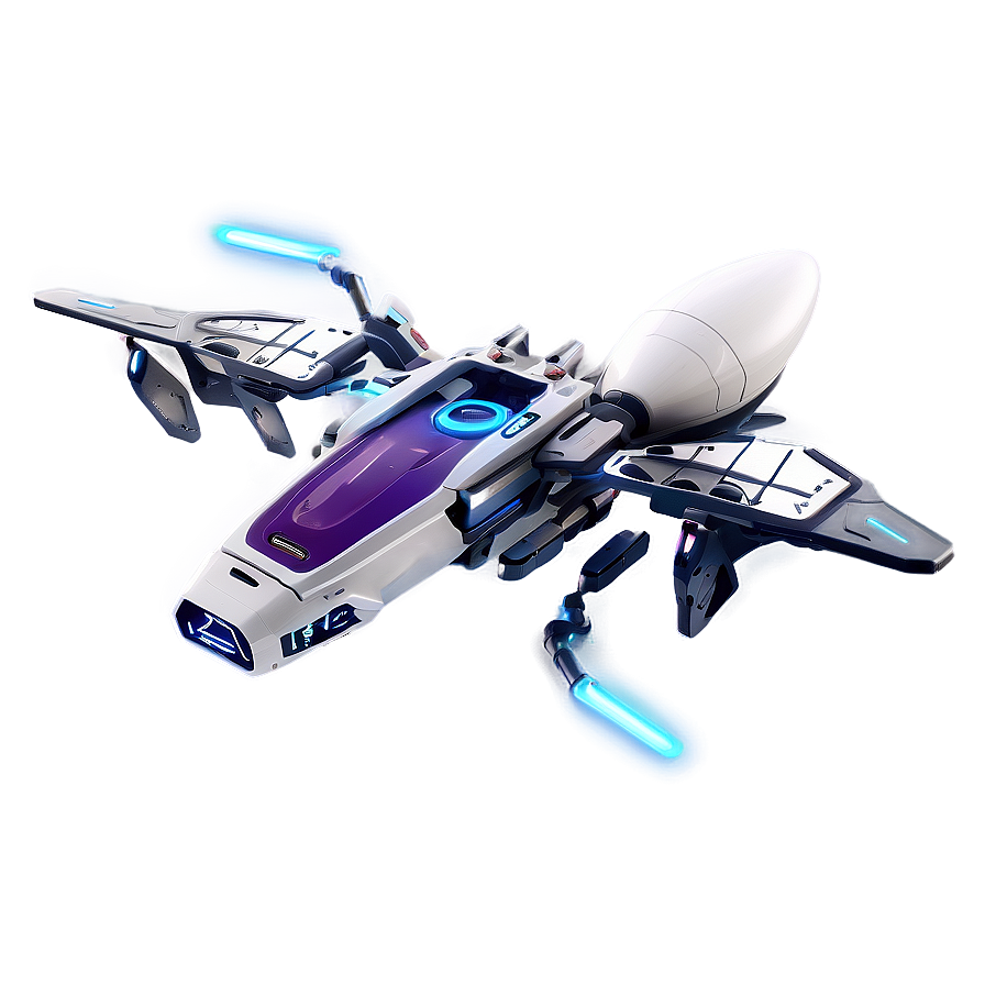 Spaceship With Robotic Arms Png 05212024