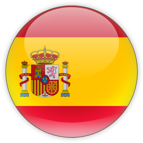 Spain National Emblem Button