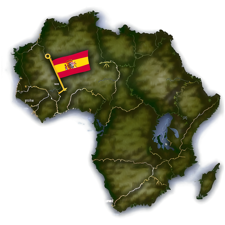 Spain World Map Location Png 06202024