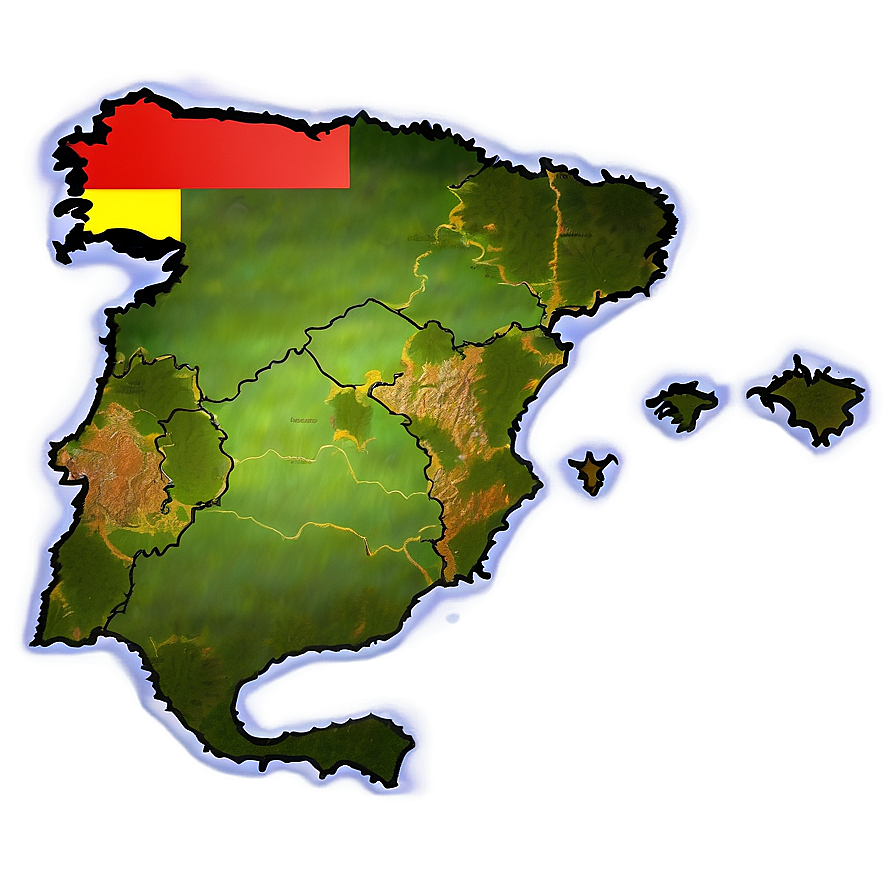 Spain World Map Location Png Mcx