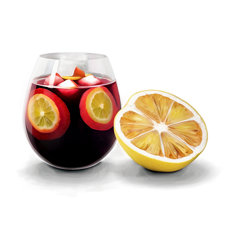 Spanish Sangria Png Wbw