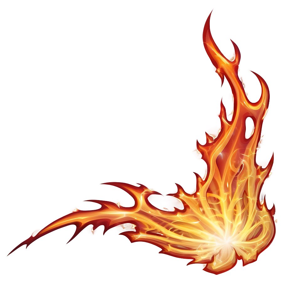 Spark Flame Border Png 61